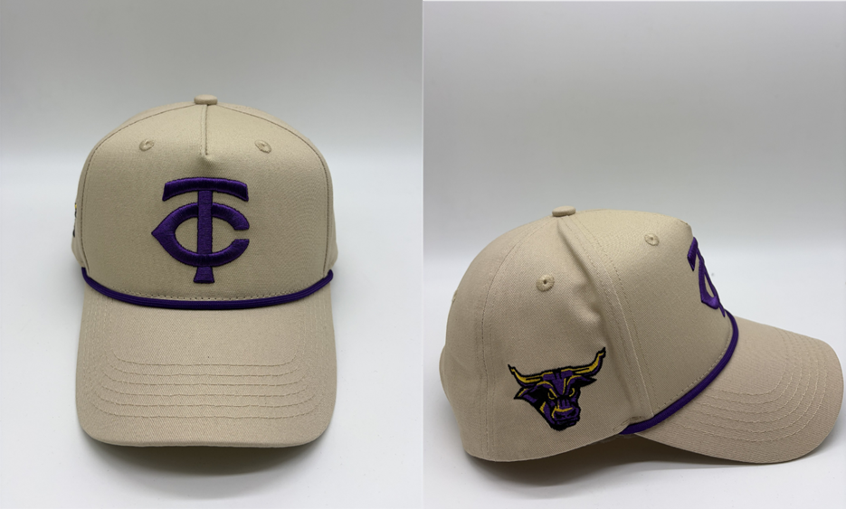 Photo of co-branded MSU and Twins Cap