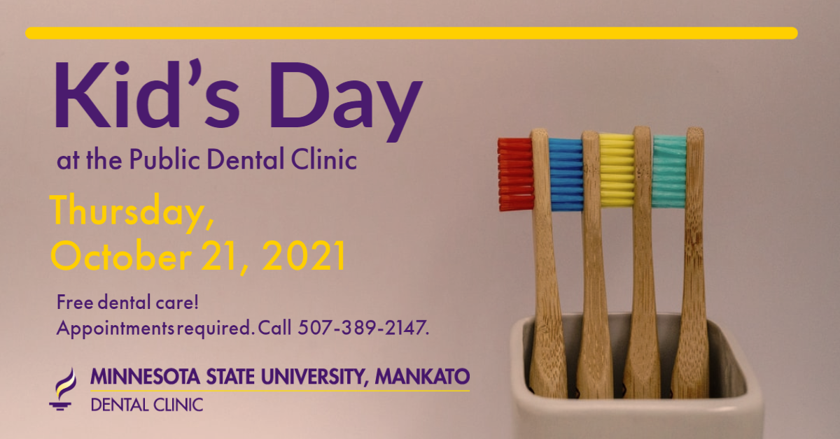 Minnesota State Mankato Dental Clinic to Provide Free Dental Care for Kids on Oct. 21
