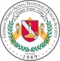 Gamma Sigma Alpha banner
