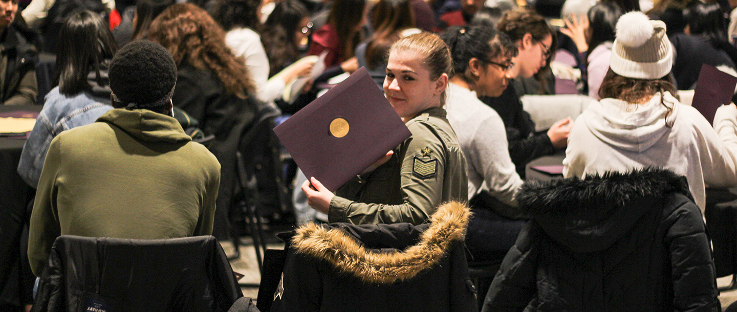 Global Education Stole Ceremony Picture