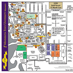Parking Maps And Information Minnesota State University Mankato