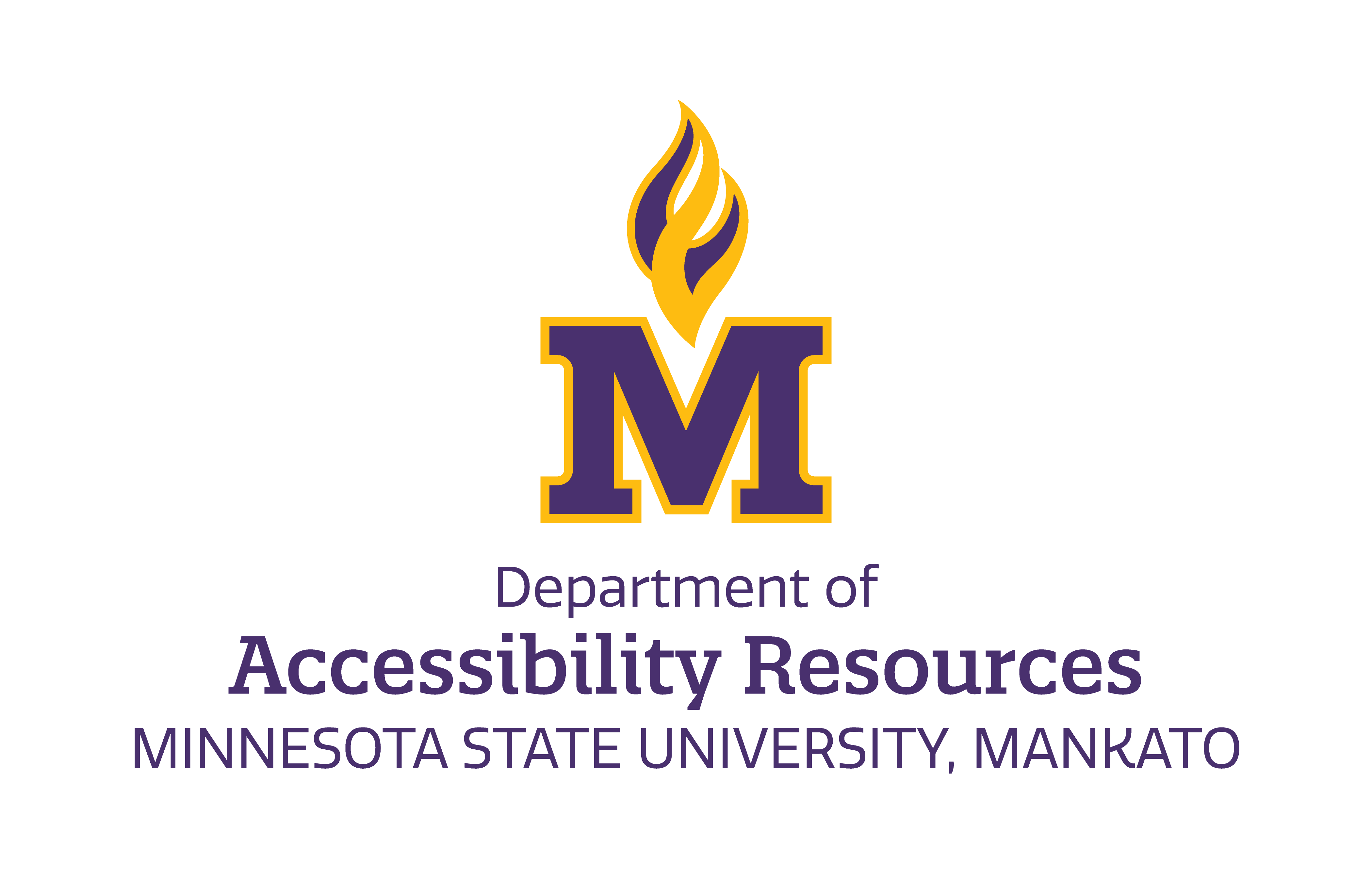 Accessibility Resources at MSU, Mankato logo