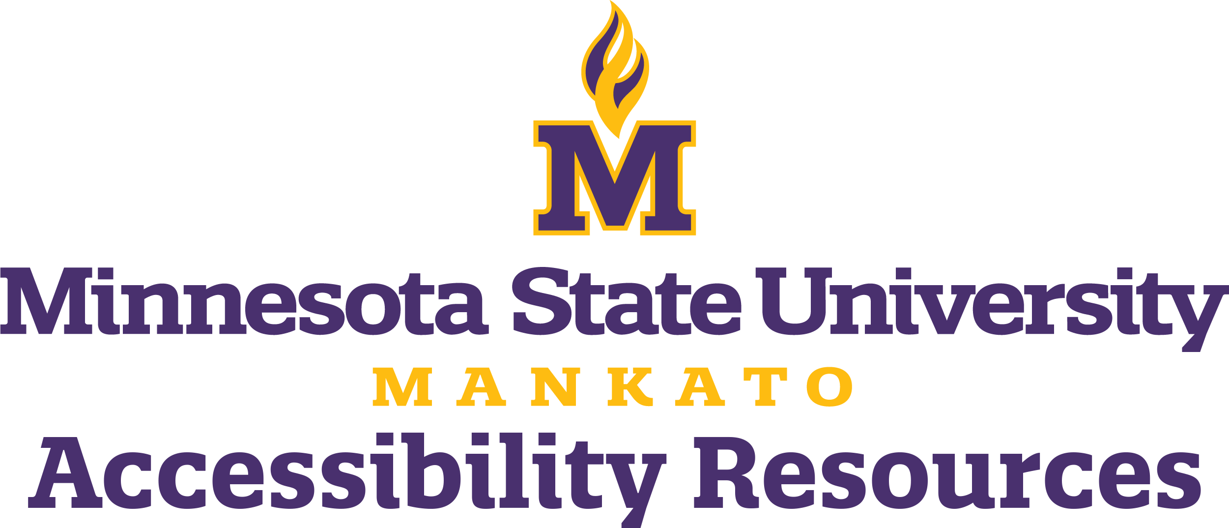 Accessibility Resources at MSU, Mankato logo