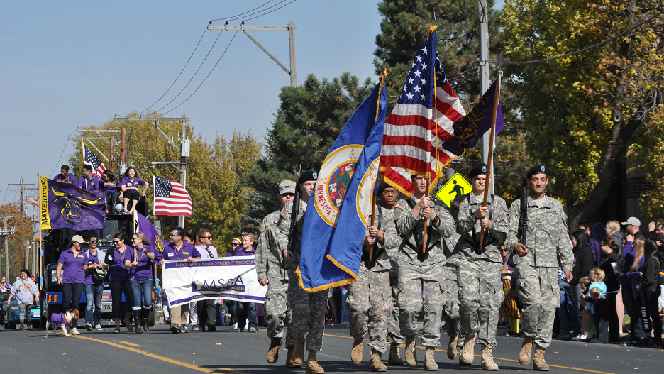 Picture of the Homecoming parade