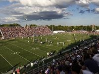 The Minnesota State University, Mankato Blakeslee Field, also known as Blakeslee Stadium