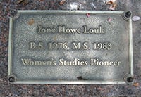 Ione Howe Louk dimensional sign