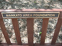 Mankato Area Foundation dimensional  sign