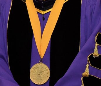 Presidential Medallion worn by the University President
