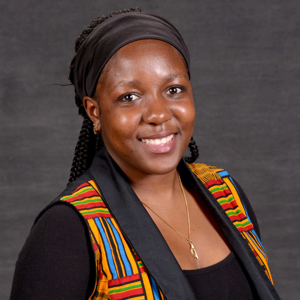College of Social and Behavioral Sciences student speaker, Sussana Machinga