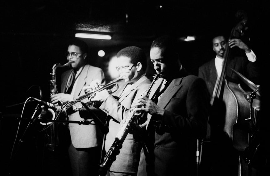 Jazz Messengers in concert in 1985