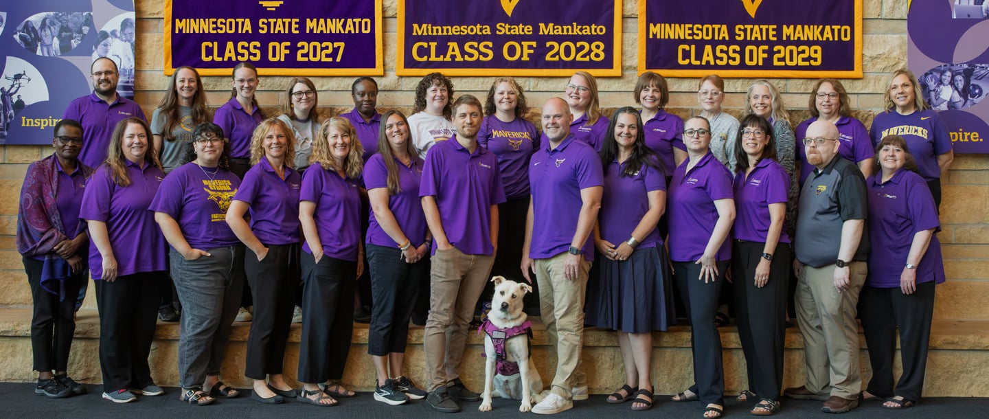 Group photo of the 2026 University Advising staff