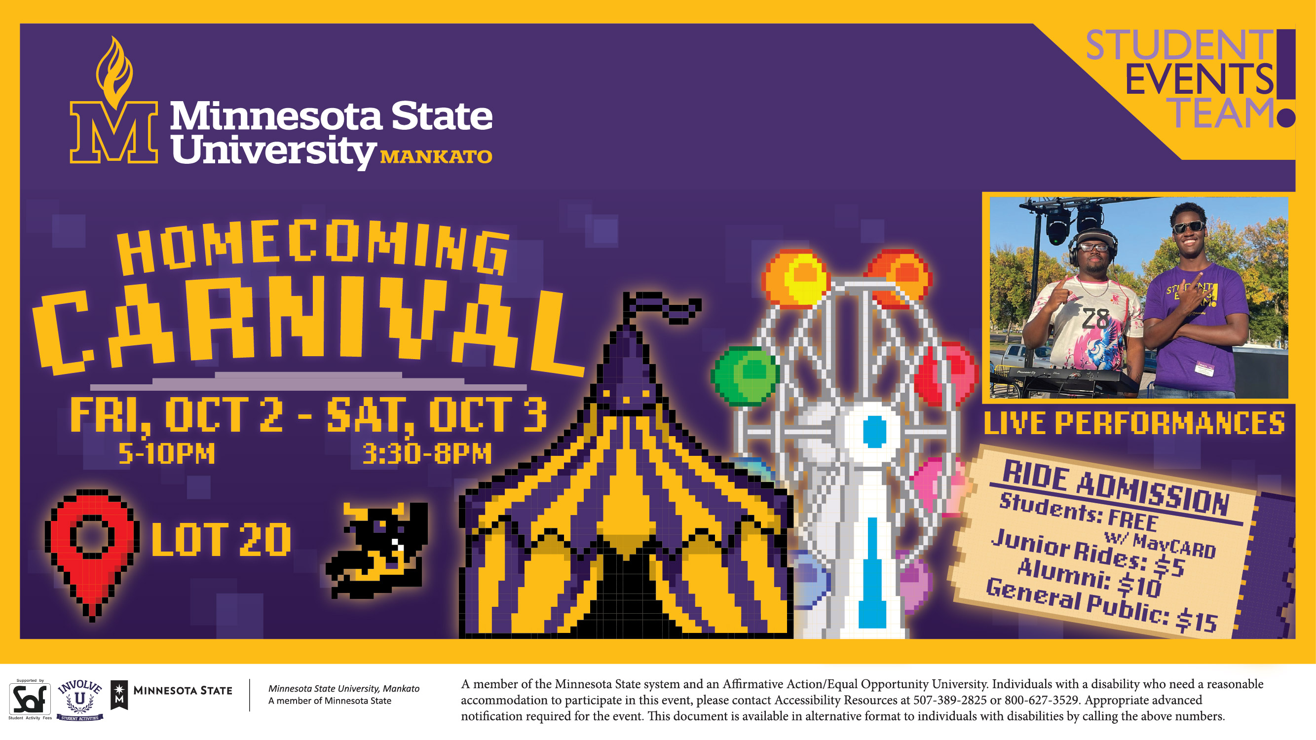 2026 homecoming carnival poster