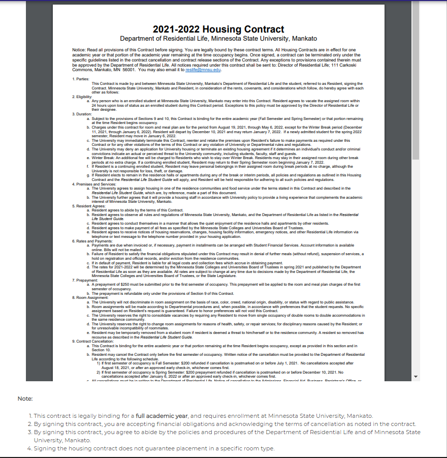 How to Apply for Housing Minnesota State University, Mankato