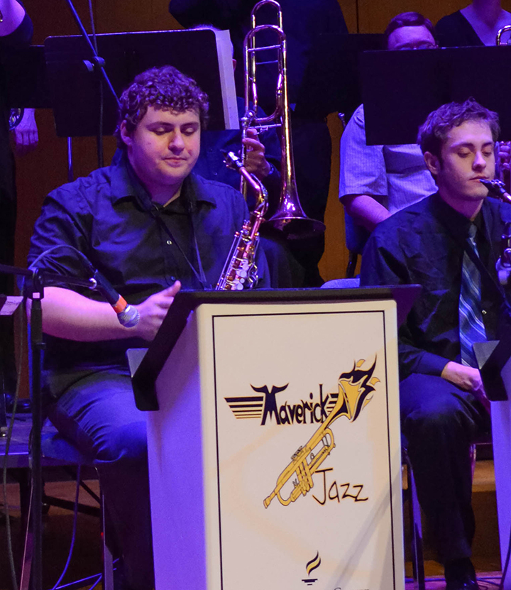 a group of people playing instruments
